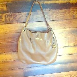 Michael Kors Cognac Leather Satchel